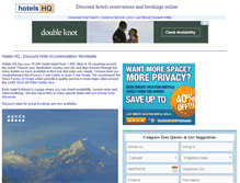 Tablet Screenshot of hotelshq.com